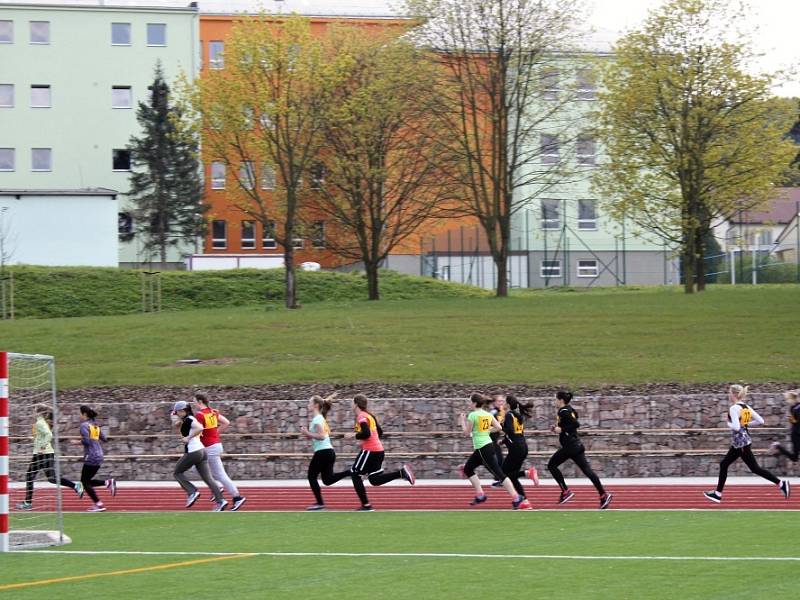 Přijímací zkoušky na vojenskou školu v Moravské Třebové.