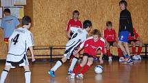 Jedenáct kolektivů zavítalo do sportovní haly Na Střelnici na fotbalový turnaj mladších žáků Svitavy Cup 2010.