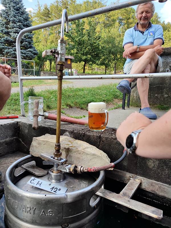 Pivní studánka v Horním Újezdu funguje už desítky let.