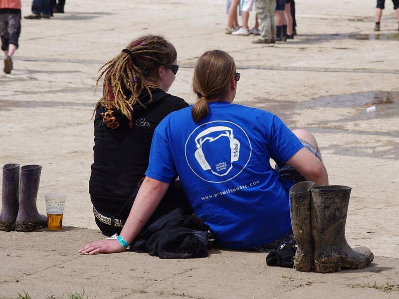 Třináctý ročník hudebního festivalu pod širým nebem Poličské rockoupání.