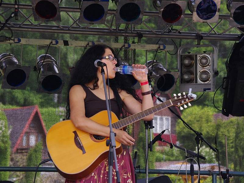 Třináctý ročník hudebního festivalu pod širým nebem Poličské rockoupání.