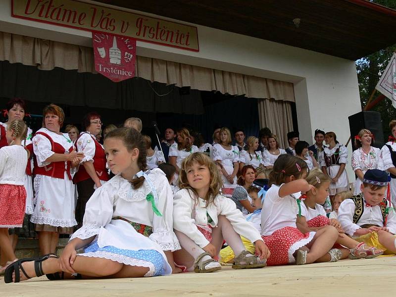 V Trstěnici slavili dožínky.