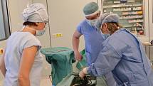 Operaci středního ucha v přímém přenosu sledují lékaři z celé republiky ve svitavské nemocnici.