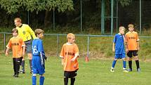 Z ligového utkání mladších žáků U12 mezi FK Kolín a TJ Svitavy.