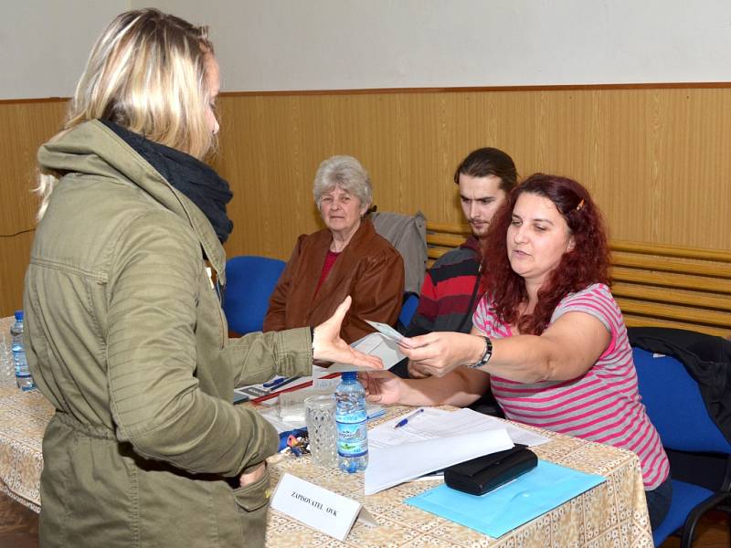 Komunální volby 2014. Sklené.