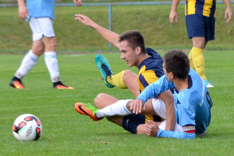 Z utkání ŽSK Třemošnice vs. TJ Svitavy.