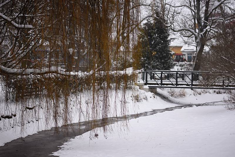 Krásná zima v Poličce.