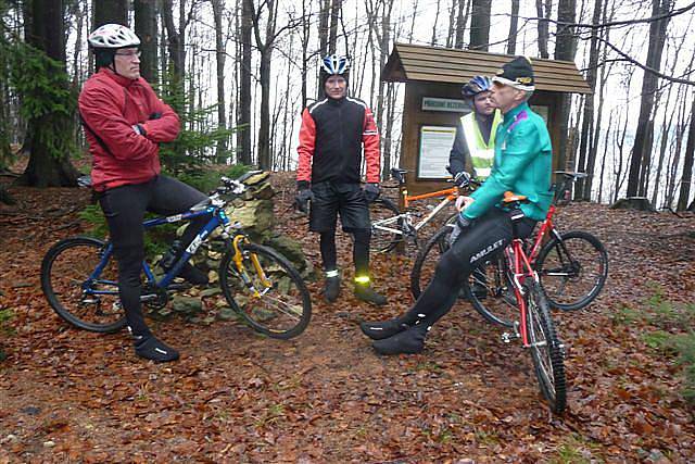 Již popáté se sešla skupina svitavských cyklistů k tradiční novoroční vyjížďce s názvem „Novoroční Roh“.