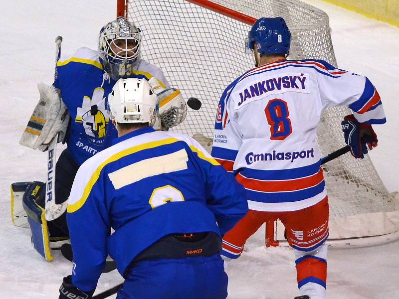 HC Litomyšl vs. TJ Spartak Nové Město nad Metují (3. semifinále).