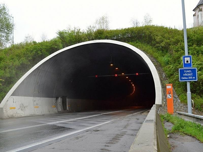 Hřebečský tunel na I/35.