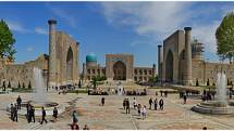 Samarkand - náměstí Registán