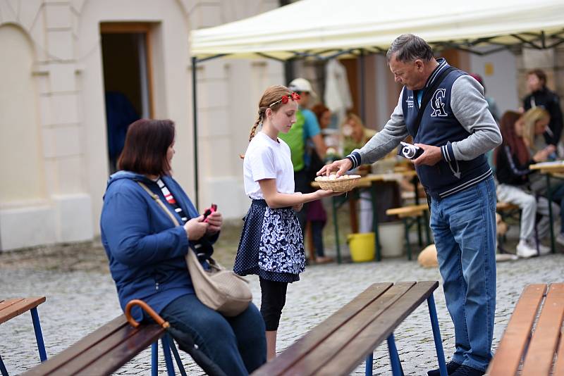 Lidé v Moravské Třebové si užili v sobotu Slamák 2021, tedy dožínkové a pivní slavnosti.