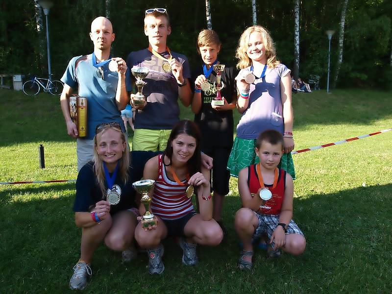 Triatlon v Dolním Újezdu.