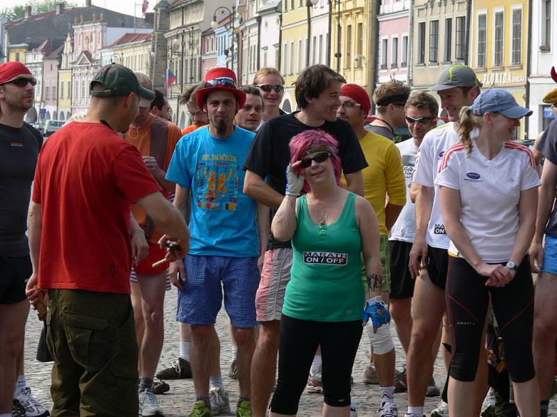 Tradiční běh Marathon/off v Litomyšli.