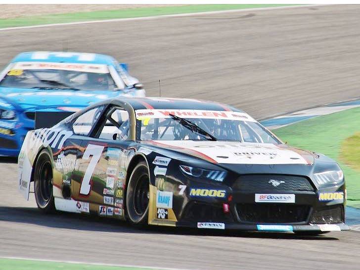 Litomyšlský závodník Martin Doubek v NASCAR.