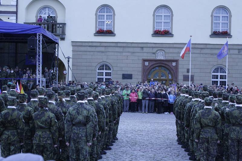 Oslavy vojenství v Moravské Třebové.
