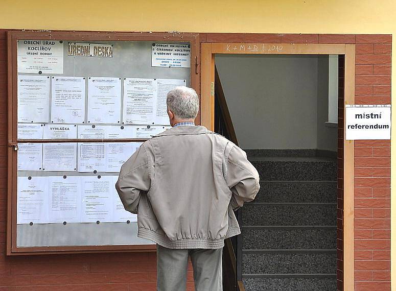 Referendum v Koclířově.