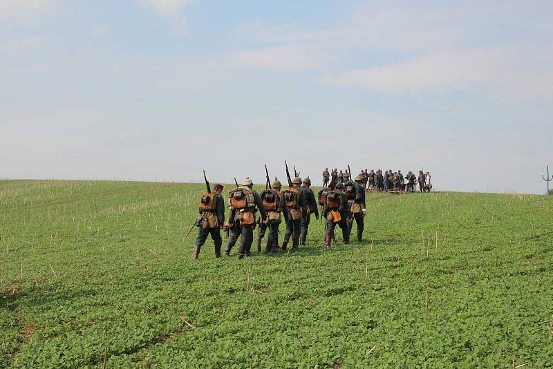 Historická bitva v Mladějově na Moravě připomněla období první světové války. Na bitevním poli se utkali vojáci ruské a rakouské armády.