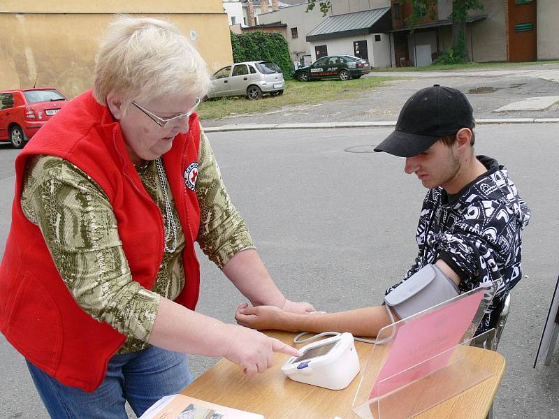 Světový den první pomoci ve Svitavách.