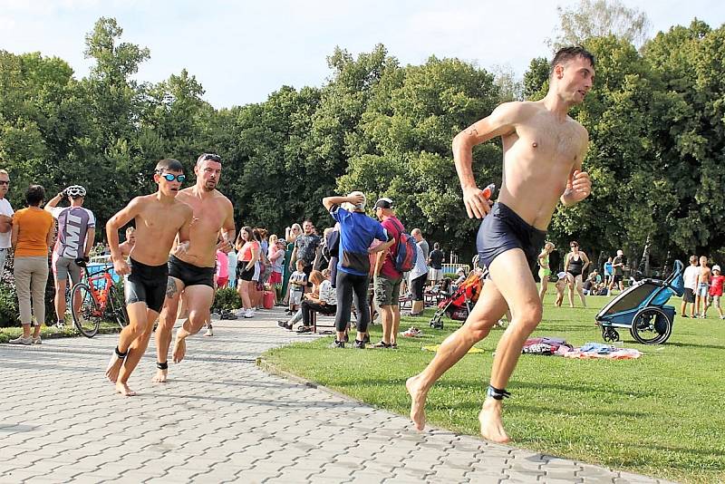 Litomyšlský triatlon Decimuž v roce 2020.