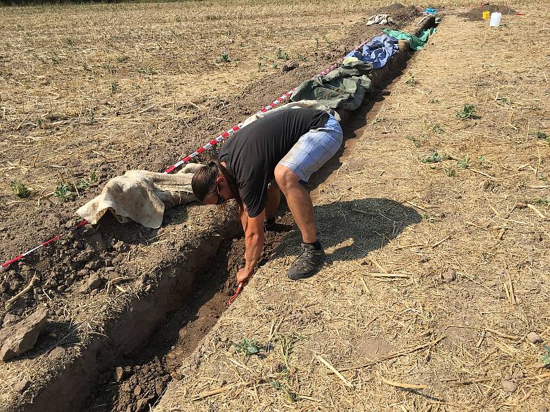 Archeologický výzkum Slezské univerzity ve Starém Městě.