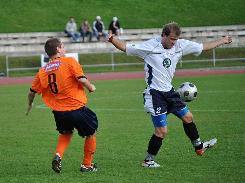 Litomyšl vs. Moravská Třebová 1:0.