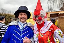Letošní masopust v Dolním Újezdu se nesl v duchu cirkusové zábavy.