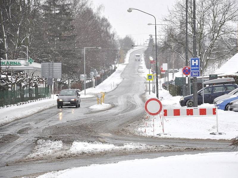 Situace na silnicích na Litomyšlsku.