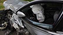 Vážná dopravní nehoda komplikovala  provoz na silnici I/35 u Svitav. 