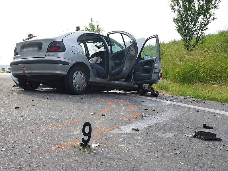 Vážná dopravní nehoda komplikovala  provoz na silnici I/35 u Svitav. 