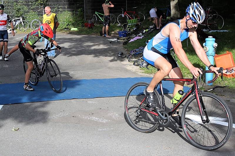 Litomyšlský triatlon Decimuž v roce 2020.