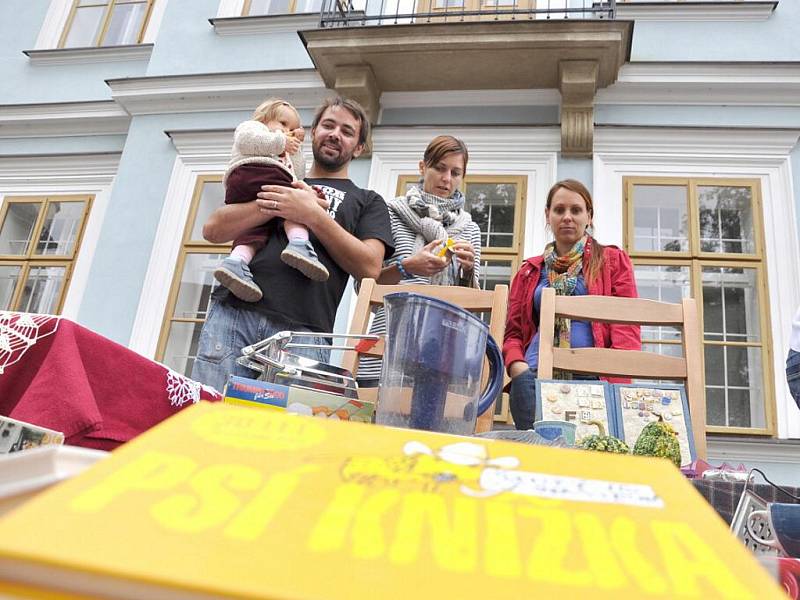 Již potřetí ožilo v sobotu Toulovcovo náměstí v Litomyšli bleším trhem.         