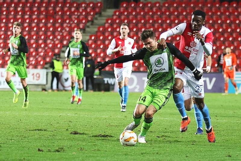 Slavia porazila doma Mladou Boleslav těsně 3:2