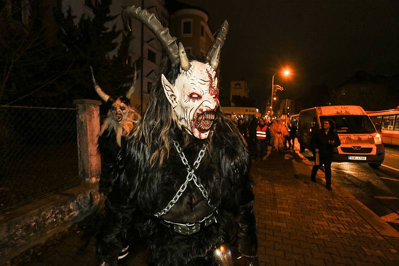 Krampus čerti v Mladé Boleslavi.