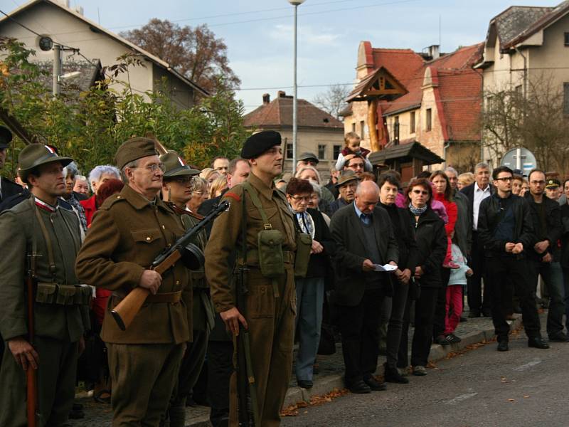 Oslavy 28. října byly v Klášteře Hradišti nad Jizerou spojeny s odhalením pamětní desky rodákovi, legionářovi a odbojáři Josefu Jáchymovi.