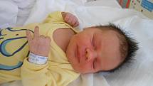 KATEŘINA Loudová se narodila jako první miminko v novém roce 1. ledna 2014, vážila 3,57 kilogramů a měřila 50 centimetrů.