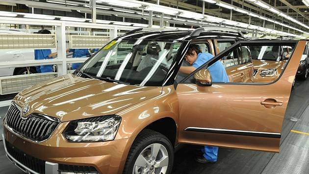 Výroba nového SUV značky Škoda, který se v Říši středu prodává pod jménem ‚Ye Di‘, probíhá ve spolupráci se společností Shanghai Volkswagen.