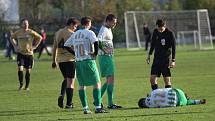 Okresní přebor, 1. kolo (12. hrané): SK Meteor Kostelní Hlavno - FK Krnsko (0:4), hráno 5. listopadu 2022.