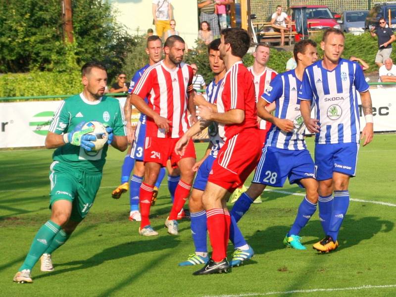 MOL Cup: SK Zápy - FK Mladá Boleslav (1:2).