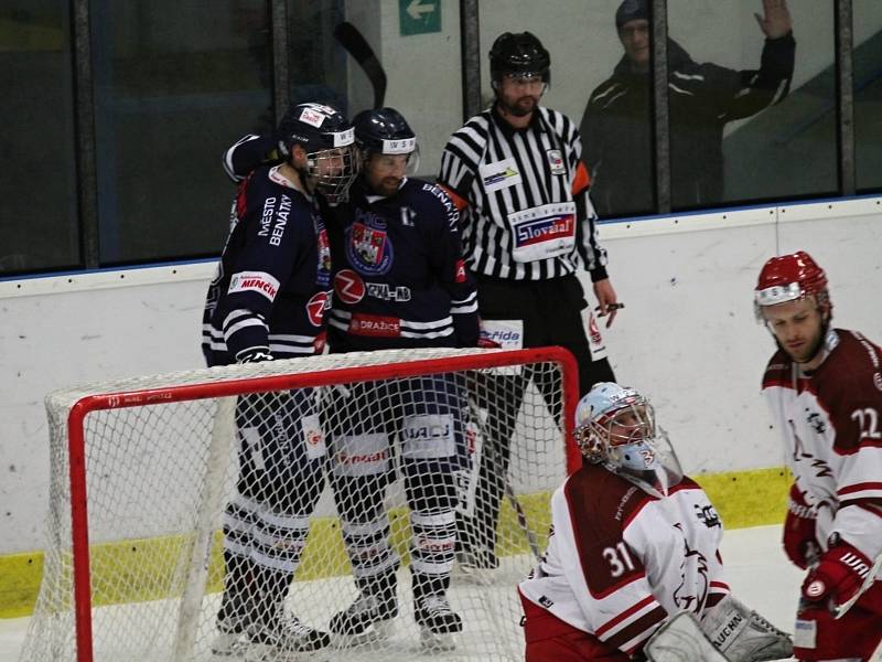 Hokej, WSM liga, 5. zápas předkola, HC Benátky nad Jizerou - HC Frýdek-Místek