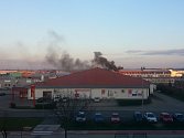 Požár ve firmě Motorpol