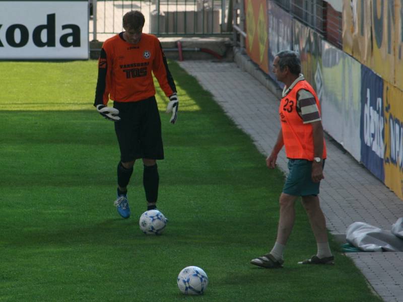 Ze zápasu ČFL FK Mladá Boleslav B - SK Slovan Varnsdorf