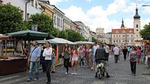 Slavnosti v Mladé Boleslavi si nenechalo ujít několik stovek návštěvníků