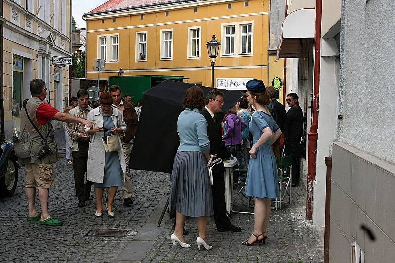 Natáčení filmu uzavřelo centrum Mladé Boleslavi.