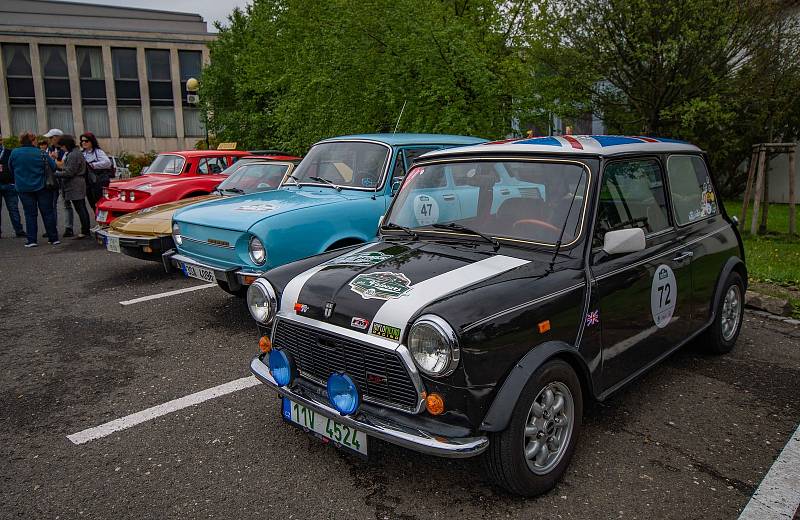 Ze závodu Oldtimer Bohemia Rally 2022