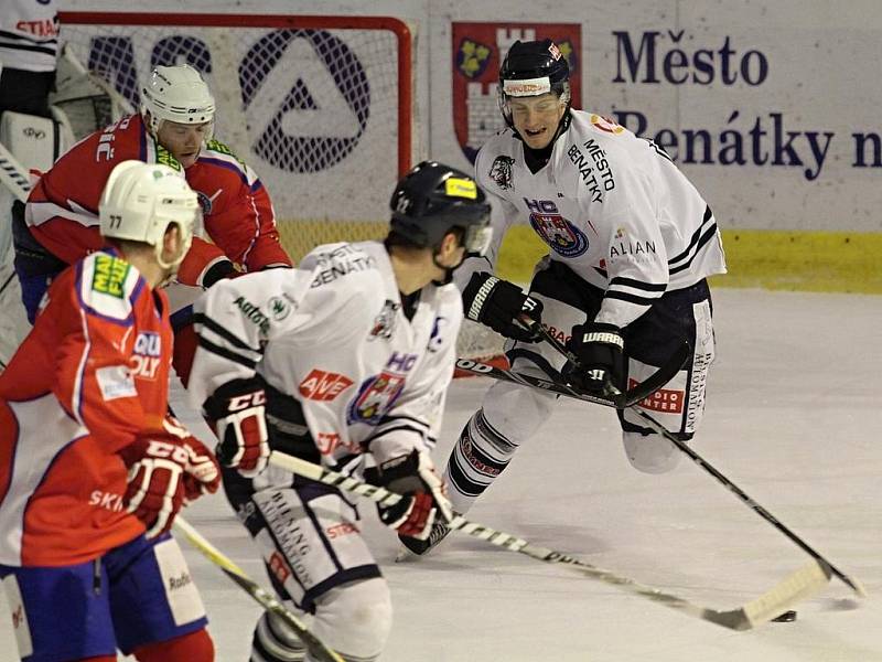 I- hokejová liga: HC Benátky nad Jizerou - Horácká Slavia Třebíč