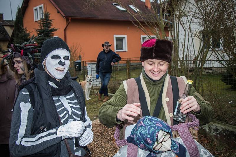 Masopust v Bílé Hlíně u Mnichova Hradiště.