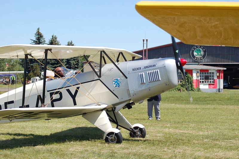 První aerofestival v Mladé Boleslavi.