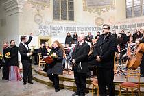 Výroční koncert se konal ve Sboru českých bratří v Mladé Boleslavi.