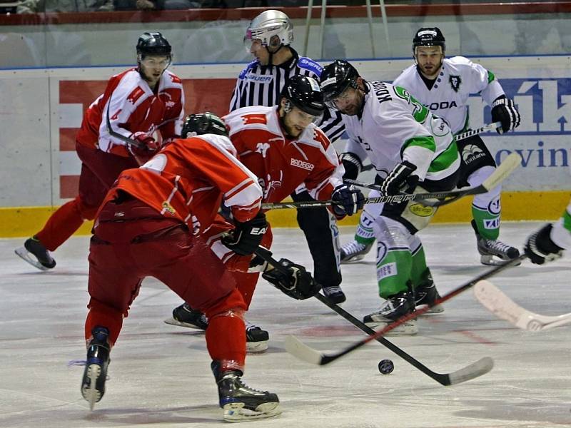 Baráž o extraligu: HC Olomouc - BK Mladá Boleslav